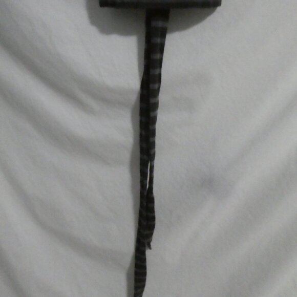 H&M | medium | Striped Shirt With Matching Tie Waist Front - Picture 12 of 14